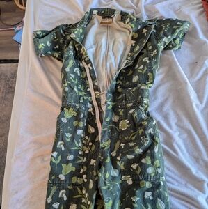 Big bud press short sleeve jumpsuit cookbook